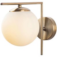 Opviq Wandleuchte Sonne bronze Glas Metall B/H/T/L/D: ca. 28x23x28x15x10 cm E14 1 Brennstellen Opviq Wandleuchte Sonne bronze Glas Metall B/H/T/L/D: ca. 28x23x28x15x10 cm E14 1 Brennstellen von Opviq