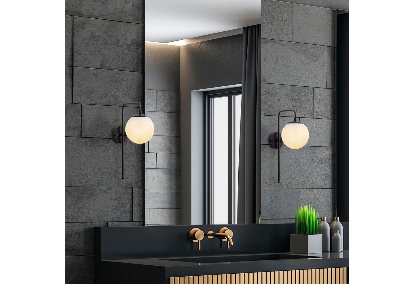 Opviq Wandleuchte METAL BODY,Size: 15 x 28 x 43 cm G1330 Opviq Wandleuchte METAL BODY,Size: 15 x 28 x 43 cm G1330 von Opviq