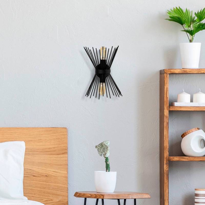 Wandleuchte Kirpi 3091 up/down Breite 23cm schwarz Wandleuchte Kirpi 3091 up/down Breite 23cm schwarz von Opviq