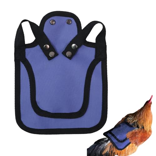 Chicken Saddle, Hen Wing Protector, 7.48x7.48 Inches Poultry Vest Jacket, Adjustable Strap Accessory for Hens Pet Chicken Care Protection and Injury Prevention During Mating Period Chicken Saddle, Hen Wing Protector, 7.48x7.48 Inches Poultry Vest Jacket, Adjustable Strap Accessory for Hens Pet Chicken Care Protection and Injury Prevention During Mating Period von Opvonxeh