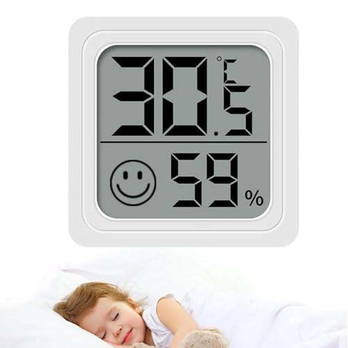 Digital Temperature Humidity Gauge, Humidity Sensor, Home Temperature and Humidity Meter, Room Temperature Humidity Monitor, Indoor Climate Monitor, Accurate Humidity Gauge Digital Temperature Humidity Gauge, Humidity Sensor, Home Temperature and Humidity Meter, Room Temperature Humidity Monitor, Indoor Climate Monitor, Accurate Humidity Gauge von Opvonxeh