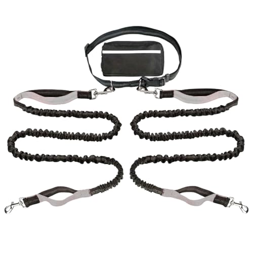 Dog Tie Out Cable, Reflective Lead Heavy Pets, Durable Recall Training Leash with Storage Bag, 0.98x46.46x66.14 Inches Long Outdoor Tether Gear for Medium Large Running Canines von Opvonxeh