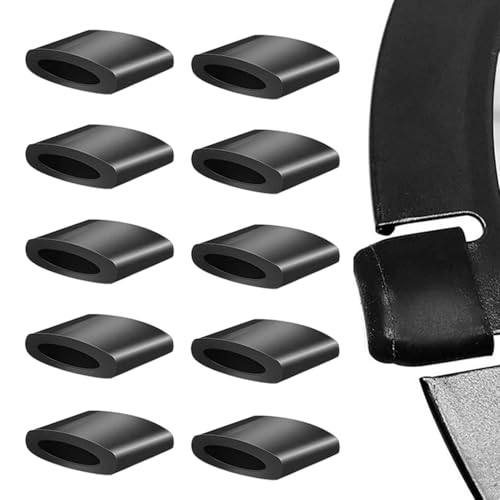 Gummifüße für Luftfritteusen-Tablett – 10 Stück Silikongummifüße | Wiederverwendbare Luftfritteusen-Teile, kratzfest von Opvonxeh