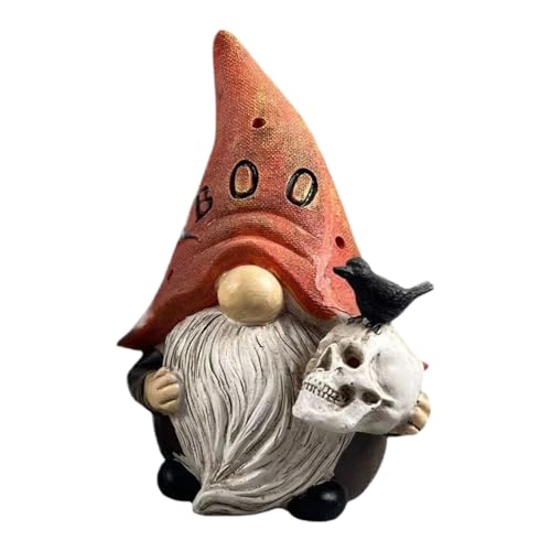 Halloween Gnomes – Small Resin Spooky Desktop Skulpturen für Festliche Dekoration, Robustes Design mit detailliertem Handwerk, Figuren für Terrasse, TV-Schrank, Garteneingang, Hauptraum- Halloween Gnomes – Small Resin Spooky Desktop Skulpturen für Festliche Dekoration, Robustes Design mit detailliertem Handwerk, Figuren für Terrasse, TV-Schrank, Garteneingang, Hauptraum- von Opvonxeh