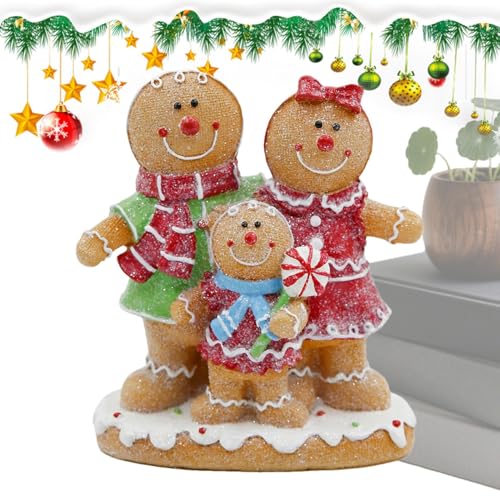 Opvonxeh Dekoration aus – Ornamente aus Kunstharz, 3D, für festliche Feiertage, niedliche Weihnachtsdekoration mit Material, Figuren mit Griff für den Nachttisch, Büro Opvonxeh Dekoration aus – Ornamente aus Kunstharz, 3D, für festliche Feiertage, niedliche Weihnachtsdekoration mit Material, Figuren mit Griff für den Nachttisch, Büro von Opvonxeh