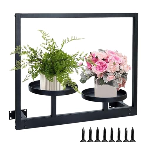 Opvonxeh Wand-Pflanzschale, Metall, Pflanzenschale, Blumenkasten, Heimdekoration, 17,72 x 13,98 cm, für Innenräume, Wohnzimmer, Apartment, Balkon, Terrasse, Outdoor, Greenhouse, für Schlafzimmer Opvonxeh Wand-Pflanzschale, Metall, Pflanzenschale, Blumenkasten, Heimdekoration, 17,72 x 13,98 cm, für Innenräume, Wohnzimmer, Apartment, Balkon, Terrasse, Outdoor, Greenhouse, für Schlafzimmer von Opvonxeh