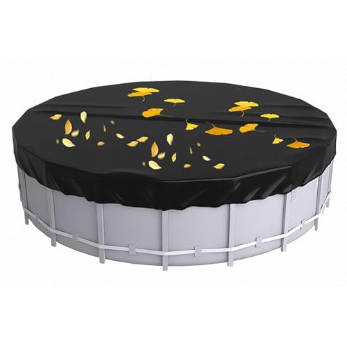 Runde Poolabdeckung für Hunde, obere Abdeckung für Trampolin | wasserdicht, staubdicht, Schutz für Trampolin für den Außenbereich, , Erwachsene, Tiere, Terrasse, Park und Garten von Opvonxeh