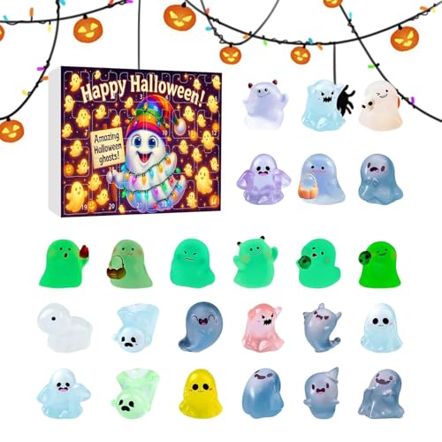 Spooky Mini Advent Kalender – 10,24 x 7,09 Zoll Set Geisterfigur 24 Tage Spooky Mini Advent Kalender – 10,24 x 7,09 Zoll Set Geisterfigur 24 Tage von Opvonxeh