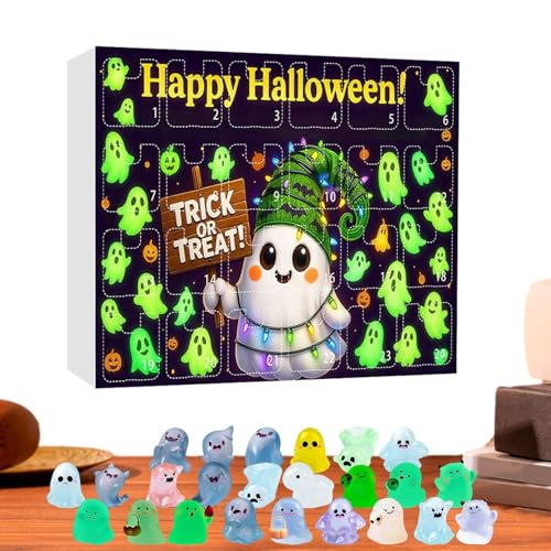 Spooky Mini Advent Kalender – 10,24 x 7,09 Zoll Set Geisterfigur 24 Tage Spooky Mini Advent Kalender – 10,24 x 7,09 Zoll Set Geisterfigur 24 Tage von Opvonxeh