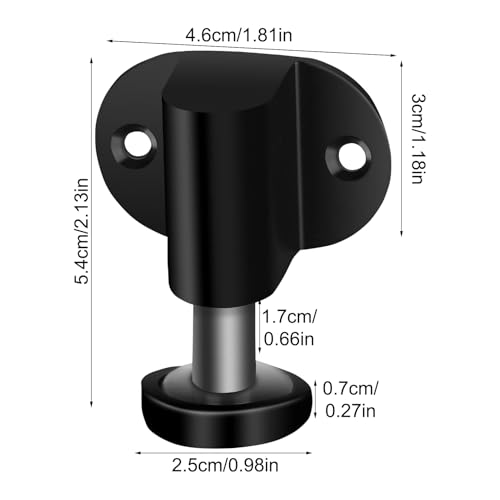 Türstopper – 2,13 x 1,81 Zoll Magnetverschluss für verstellbare, werkzeuglose Installation, sicheres Magnetschloss mit stabilem Halt, am Boden montierter Stoßfänger für Eingangsbereiche von Zuhause Türstopper – 2,13 x 1,81 Zoll Magnetverschluss für verstellbare, werkzeuglose Installation, sicheres Magnetschloss mit stabilem Halt, am Boden montierter Stoßfänger für Eingangsbereiche von Zuhause von Opvonxeh