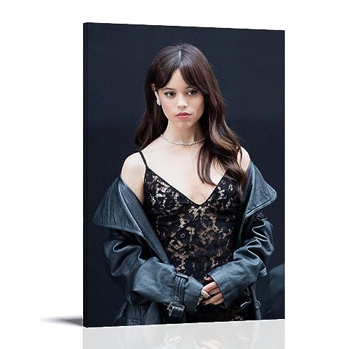 Jenna Ortega Poster Kunst Stern Leinwand Wandkunst Drucke Geschenke Foto Bild Gemälde Raumdekoration Heimdekoration 30 x 45 cm von OqcEha