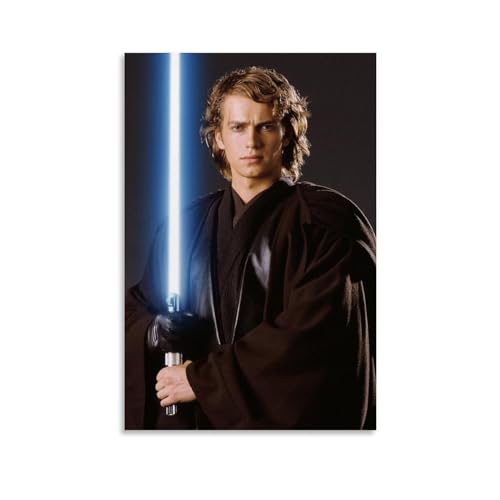 OqcEha Hayden Christensen Poster, Kunst, Sternkunst, Leinwand, Gemälde, Dekor, Wanddruck, Foto, Geschenke, Zuhause, moderne Dekoration, 40 x 60 cm von OqcEha