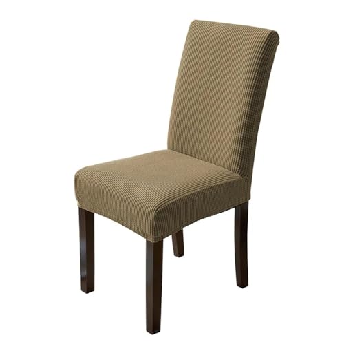 Stretch Stuhl Slipcover, waschbar Stuhl Protector, Waterproof Elastic Jacquard Chair Cover for Dining Room Chair Covers for Chairs Kitchen Wedding Hotel Banquet Protector,05,one ( Color : 6 , Size : O von OqcEha