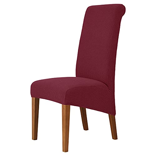 Stretch Stuhl Slipcover, waschbar Stuhl Protector, for Dining Room Hotel XL M Size Jacquard Extra Large Stretch Spandex Chair Covers Washable (Color : 2, Size : M size (45-58cm)) ( Color : 8 , Size : von OqcEha