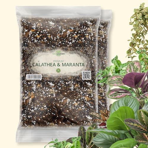OraGarden Calathea&Maranta Erde Blumenerde für Begonia Fittonie Premium Qualität (6L) von OraGarden