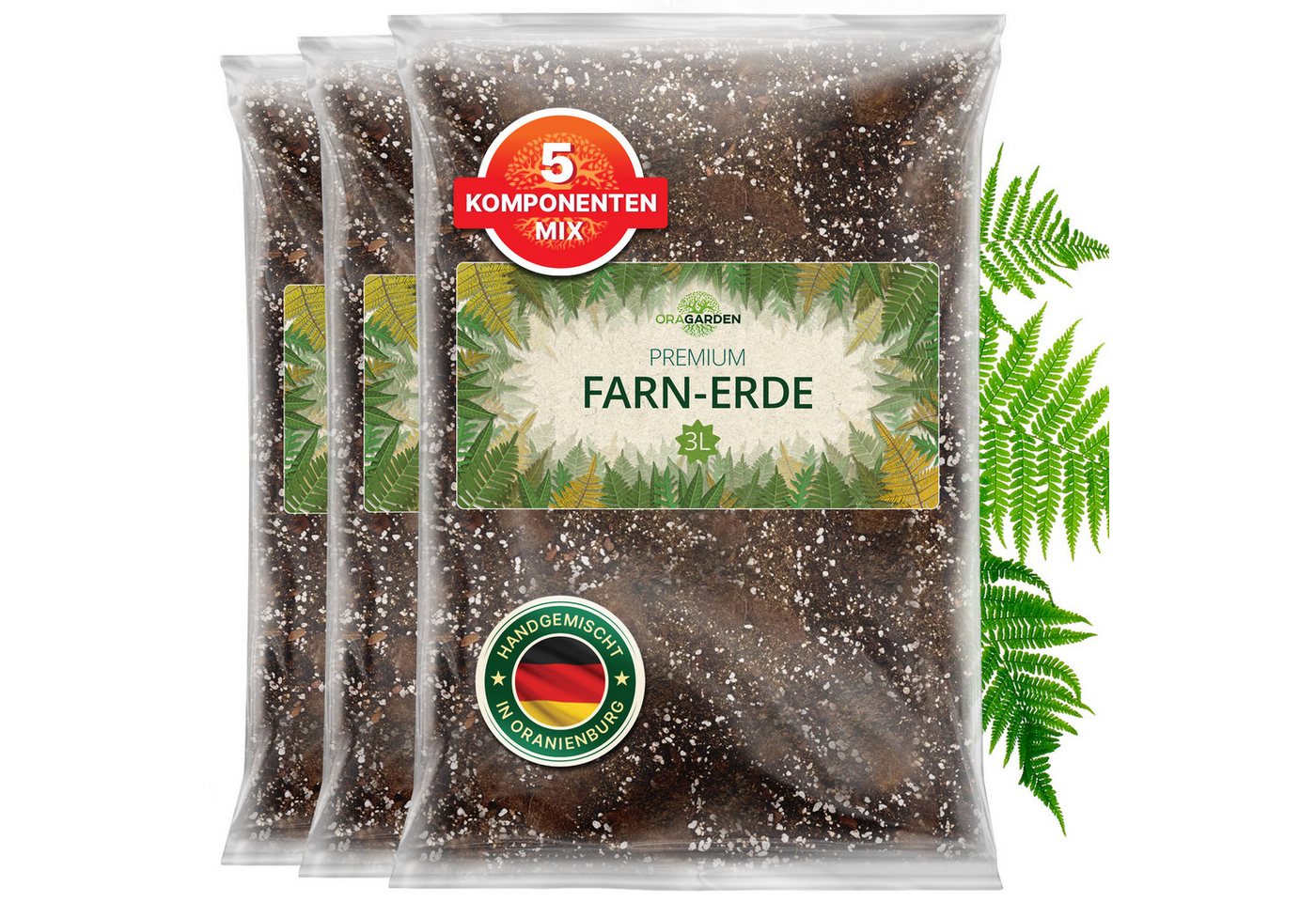 OraGarden Gartenbau-Substrat Farn Erde, mit Wurmhumus OraGarden Gartenbau-Substrat Farn Erde, mit Wurmhumus von OraGarden