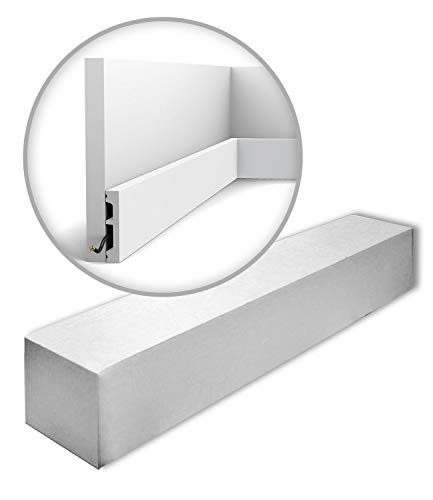 Orac Decor SX157-RAL9003-box 1 Karton SET mit 39 Sockelleisten Wandleisten bereits lackiert 78 m von Orac Decor