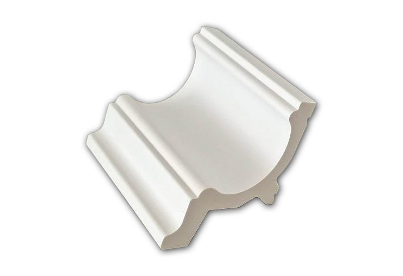 Orac Decor Sockelleiste 1 MUSTERSTÜCK S-C328 10 cm MUSTER Eckleiste Deckenleiste, L: 10 cm, H: 9 cm, 1 MUSTERSTÜCK 10 cm MUSTER Eckleiste Deckenleiste von Orac Decor