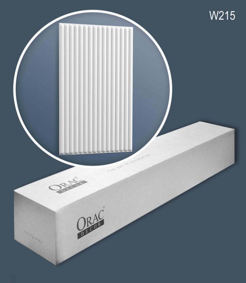 Orac Decor Wandpaneel W215-box HILL BEAD 3D Wandpaneele 1 Karton SET mit 5 Paneelen 2 m2, BxL: 800x200 cm, 0 qm, weiß Orac Decor Wandpaneel W215-box HILL BEAD 3D Wandpaneele 1 Karton SET mit 5 Paneelen 2 m2, BxL: 800x200 cm, 0 qm, weiß von Orac Decor