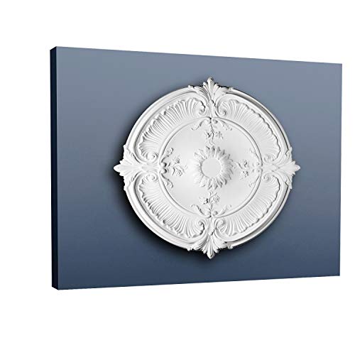 Zierrosette Stuck Orac Decor R73 LUXXUS Rosette Stuck Barock Dekor aus stoßfestem Polyurethan | 70 cm Durchmesser Zierrosette Stuck Orac Decor R73 LUXXUS Rosette Stuck Barock Dekor aus stoßfestem Polyurethan | 70 cm Durchmesser von Orac Decor