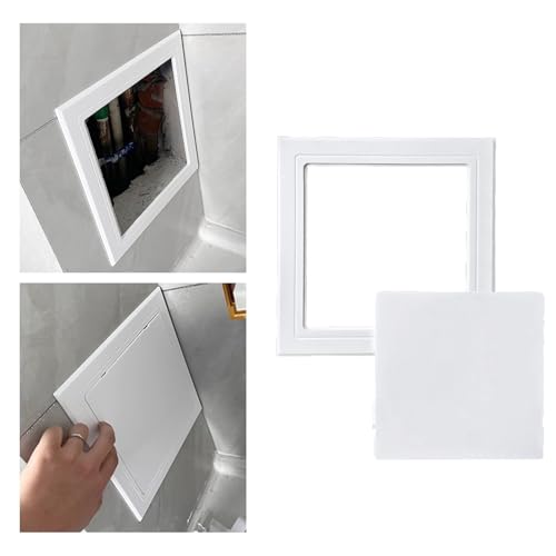 Revisionsklappe Selbstklebende Kunststoff-Wandabdeckung, Flache, Verstärkte Zugangsöffnung, 15 X 15, 20 X 20, 36 X 36 Cm, Einfache Sicherungskastenabdeckung, Weiß, für Kabel und Leitungen(360x360mm/14 Revisionsklappe Selbstklebende Kunststoff-Wandabdeckung, Flache, Verstärkte Zugangsöffnung, 15 X 15, 20 X 20, 36 X 36 Cm, Einfache Sicherungskastenabdeckung, Weiß, für Kabel und Leitungen(360x360mm/14 von Oracra