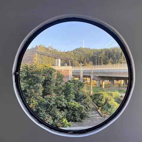 Schiebefenster 360° Drehbare Fenster für Den Haushalt, Rundes Schuppenfenster, Drehbares Fenster mit Mittelachse, Klares Kellerglas-Bullauge mit Runder Gehärteter Scheibe, für Spielhaus(Black,100cm/39 Schiebefenster 360° Drehbare Fenster für Den Haushalt, Rundes Schuppenfenster, Drehbares Fenster mit Mittelachse, Klares Kellerglas-Bullauge mit Runder Gehärteter Scheibe, für Spielhaus(Black,100cm/39 von Oracra