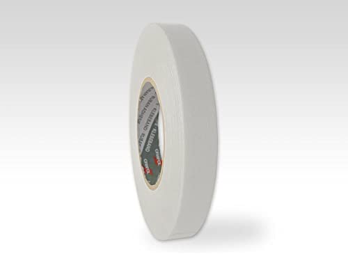 Orafol Oraband 19 mm x 50 m Weiß Textilklebeband Zellwollgewebeband Reperaturband Stoffband Gewebe Klebeband (19 mm x 50 m, Weiß) von Orafol