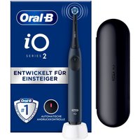 Oral-B Elektrische Zahnbürste "iO Series 2" 1 Stk. Aufsteckbürsten für die ultimative Reinigung, Reise-Etui von Oral-B