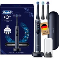 Oral-B Elektrische Zahnbürste "iO Series 9" 3 Stk. Aufsteckbürsten Geschenkedition, 7 Putzmodi, Lade-Reise-Etui von Oral-B