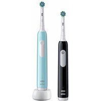 Oral-B Pro Series 1 Duo 80010909 Elektrische Zahnbürste Rotierend/Pulsierend Türkis, Schwarz von Oral-B