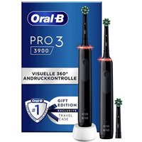 Oral-B Pro3 3900 612630 Elektrische Zahnbürste Schwarz von Oral-B