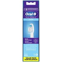 Oral-B Pulsonic Clean Aufsteckbürsten für elektrische Zahnbürste 4 St. Weiß von Oral-B
