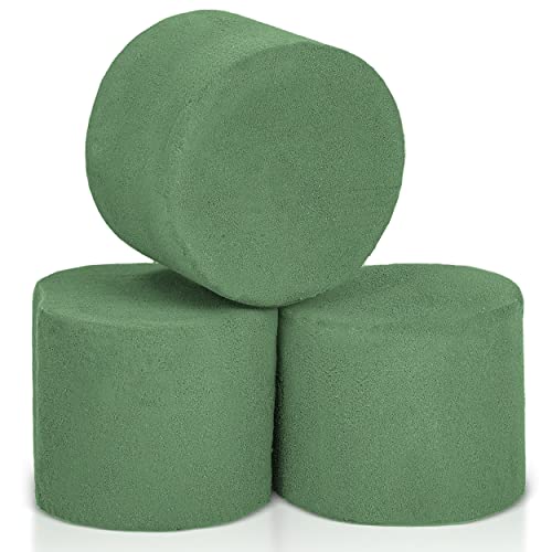 Oramics 3er Set Steckschaum Steckschwamm Blumengesteck - Nasssteckschaum Steckmoos Steckmasse für Frischblumen Kunstblumen Blumen Gesteck Blumenstrauß - Schaumstoff Basteln Deko (3er Set) von Oramics