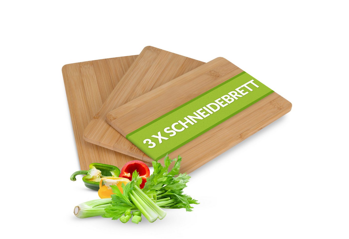 Oramics Schneidebrett 3er Set Bambus Brett Frühstücksbrett Küchenbrett Servierbrett Brotzeit, (Schneidebrett Servierbrett Küchenbrett im 3er Set, 3-St., Bambusschneidebrett für Frühstück und Abendbrot), schnittfest, wiederverwendbar, nachhaltig, platzsparend Oramics Schneidebrett 3er Set Bambus Brett Frühstücksbrett Küchenbrett Servierbrett Brotzeit, (Schneidebrett Servierbrett Küchenbrett im 3er Set, 3-St., Bambusschneidebrett für Frühstück und Abendbrot), schnittfest, wiederverwendbar, nachhaltig, platzsparend von Oramics