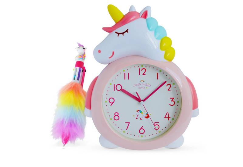 Oramics Wanduhr Kinderwanduhr ohne Ticken Kinderuhr Kinderzimmer Uhr Quarz 3D (3D-Design farbenfrohe Kinder-Wanduhr mechanisch analog sehr leise) von Oramics