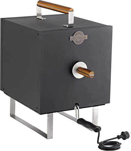 Orange County Smoker OCS 60360001 Räucherofen Räucherschrank Elektro Grill Räuscherfisch Räucherrost Abtropfschalen 1100 Watt Räuchertonne Elektrisch Ohne Flamme Ideal für Garten und Terrasse von Orange County Smoker