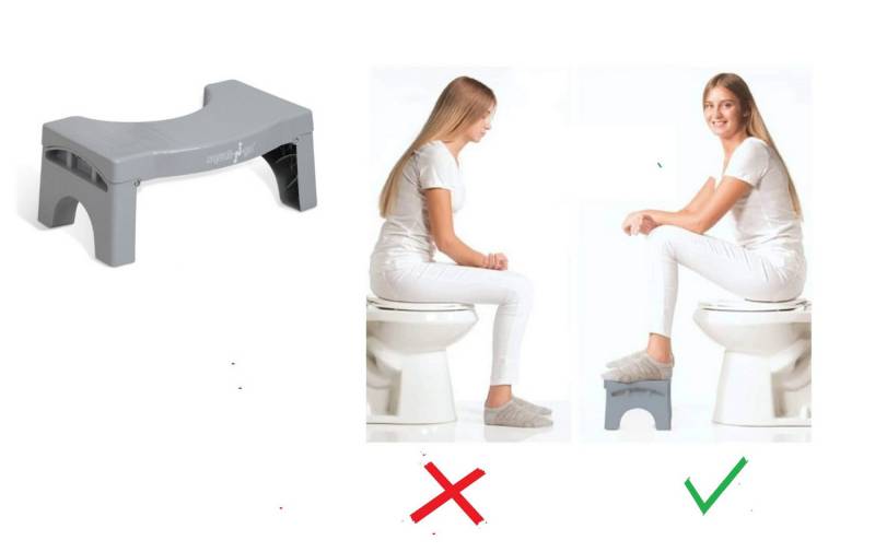 Orange-Planet Hocker Physiologischer Toilettenhocker für Erwachsene Kinder für Gesunde von Orange-Planet