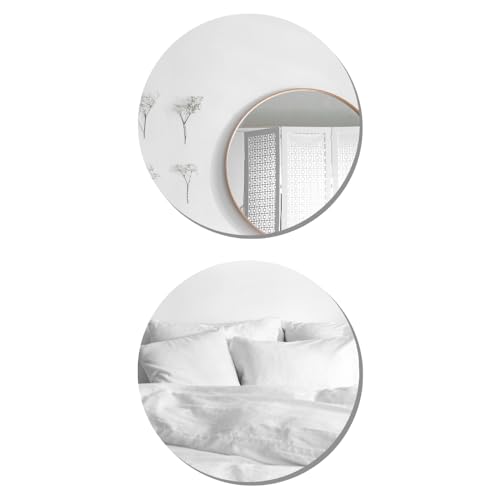 MISOU Klebespiegel - Rund - Set von 2-40x40cm - Selbstklebend Spiegel MISOU Klebespiegel - Rund - Set von 2-40x40cm - Selbstklebend Spiegel von Orange85