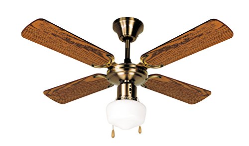 Orbegozo CL 02105 M Deckenventilator, 105 cm, holz- und altgoldfarben von Orbegozo