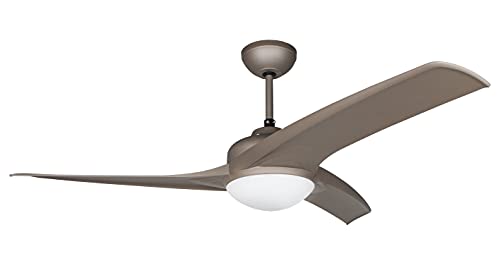 Orbegozo CP 93105 - Deckenventilator mit Lampe, Fenbedienung, 105 cm Durchmesser, drei Stufen, leise, 50 W von Orbegozo