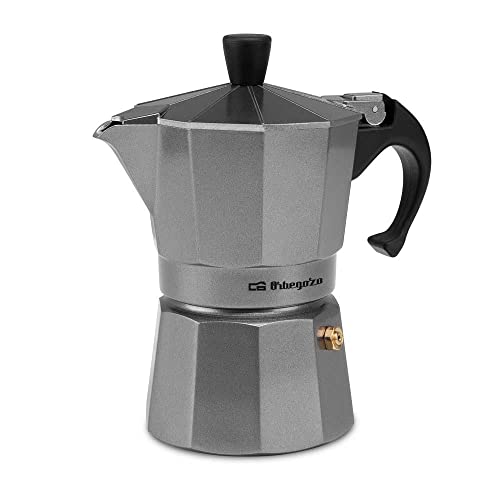 Orbegozo KFM 630 – Kaffeemaschine, 6 Tassen, schwarz/silber von Orbegozo