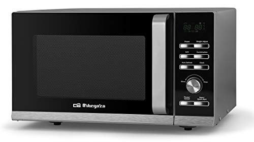 Orbegozo MIG 2043 Mikrowelle mit Grill, 36 Kochmenüs, Timer, 6 Leistungsstufen, 20 l, 700 W Mikrowelle, 900 W Grill von Orbegozo