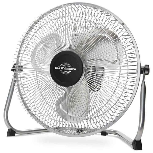 Orbegozo PW 1230 - Industrieller Ventilator Power Fan, drei Stufen, Blätter aus Metall von 30 cm, einstellbare Neigung, Tragegriff, 45 W von Orbegozo