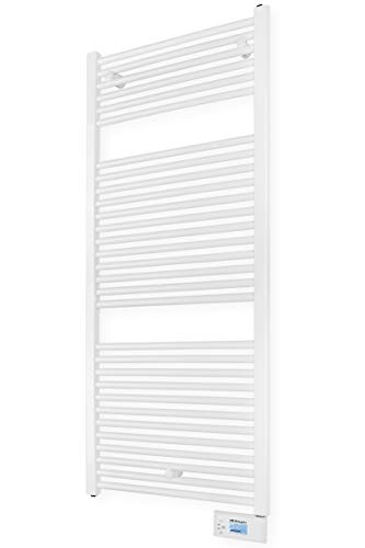 Orbegozo THA 465 Elektrischer Handtuchhalter für Badezimmer, mit LCD-Display, digitalem Thermostat, programmierbar, Leistung 750 W von Orbegozo