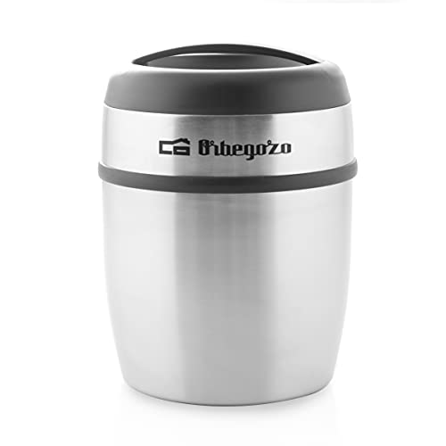 Orbegozo TRSL 1500 - Thermobehälter für Flüssiges und Festes, hergestellt aus Edelstahl, kalte oder warme Temperatur, Tragegriff, BPA-frei, 1500 ml von Orbegozo