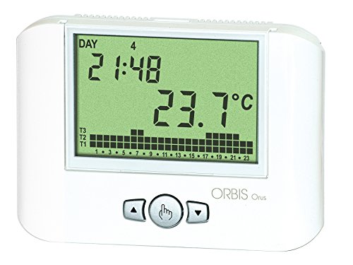 ORUS GSM. CRONOTERMOSTATO INTREGRA MODEM GSM, CON TARJETA SIM, 230 V. PROGRAMACION POR APP von Orbis