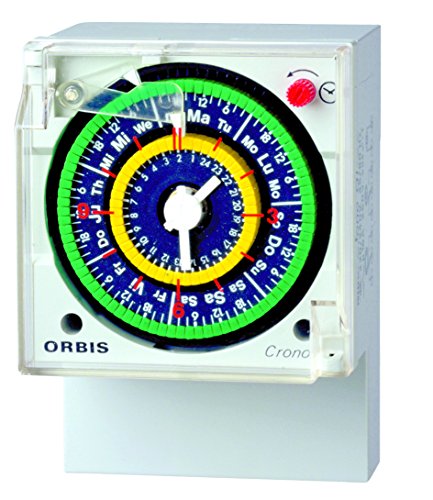Orbis OB051023 Crono QRS 230 Volt Analoge Universalschaltuhr von Orbis