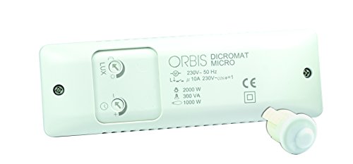 Orbis OB133612 Dicromat Micro Deckeneinbau-Bewegungsmelder für Innenbereich von Orbis