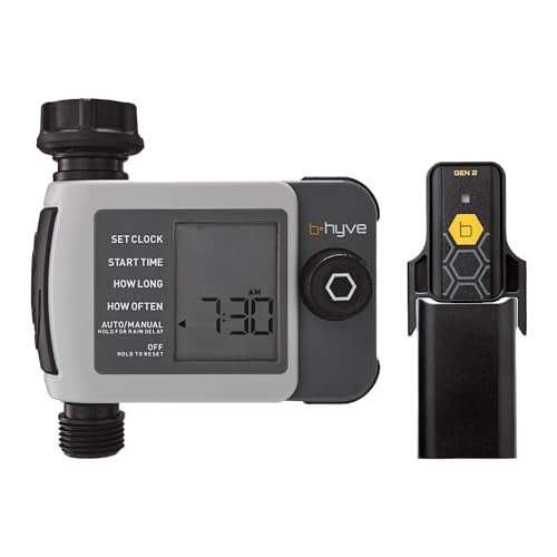 Orbit 24516 B-hyve XD Smart Schlauchbewässerungs-Timer mit WLAN-Hub, grau von Orbit
