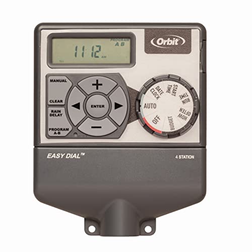 Orbit 28964 Easy Dial 4-Station Indoor Sprinkler Controller von Orbit